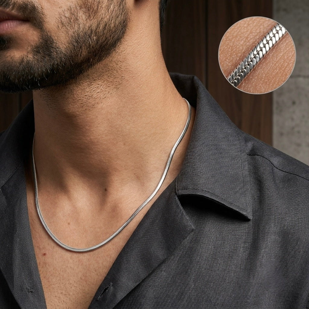 Seamless snake chain