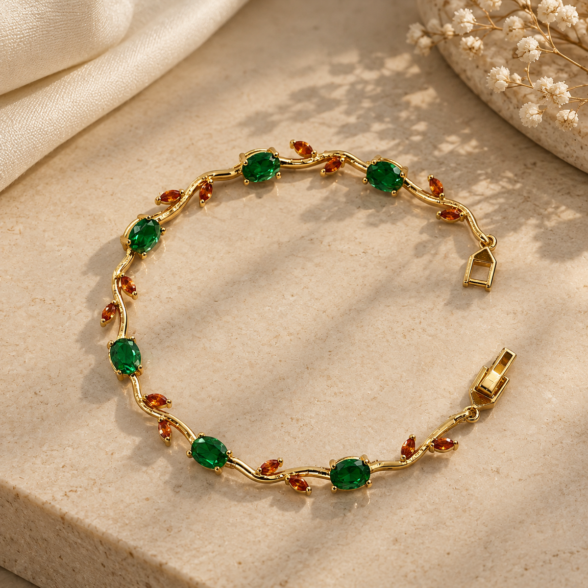 Tulip Green Bracelet