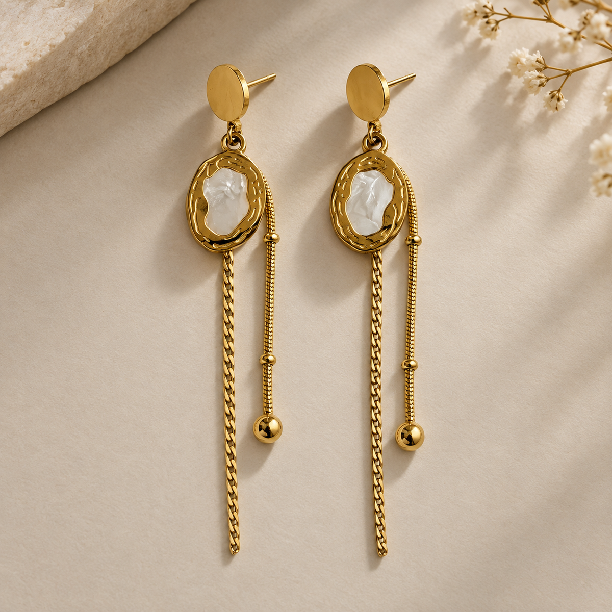 Cascade Tassel Earrings