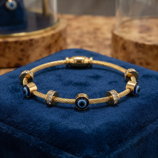 Evil eye bracelet