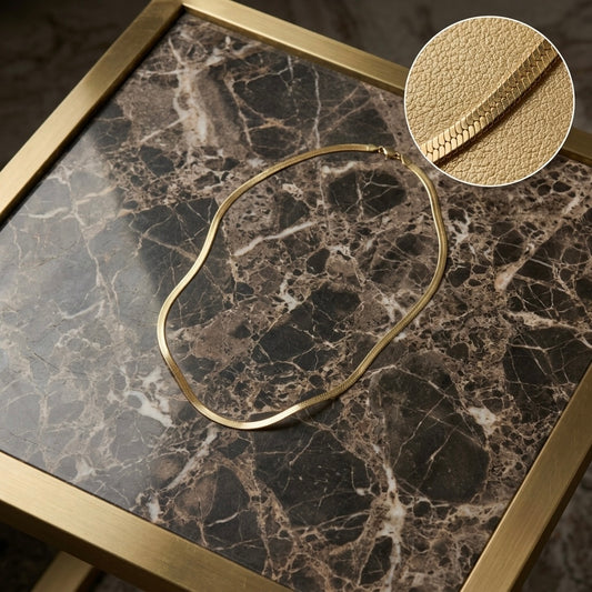 Sleek slim chain