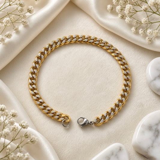 Dual tone Bracelet- Slim