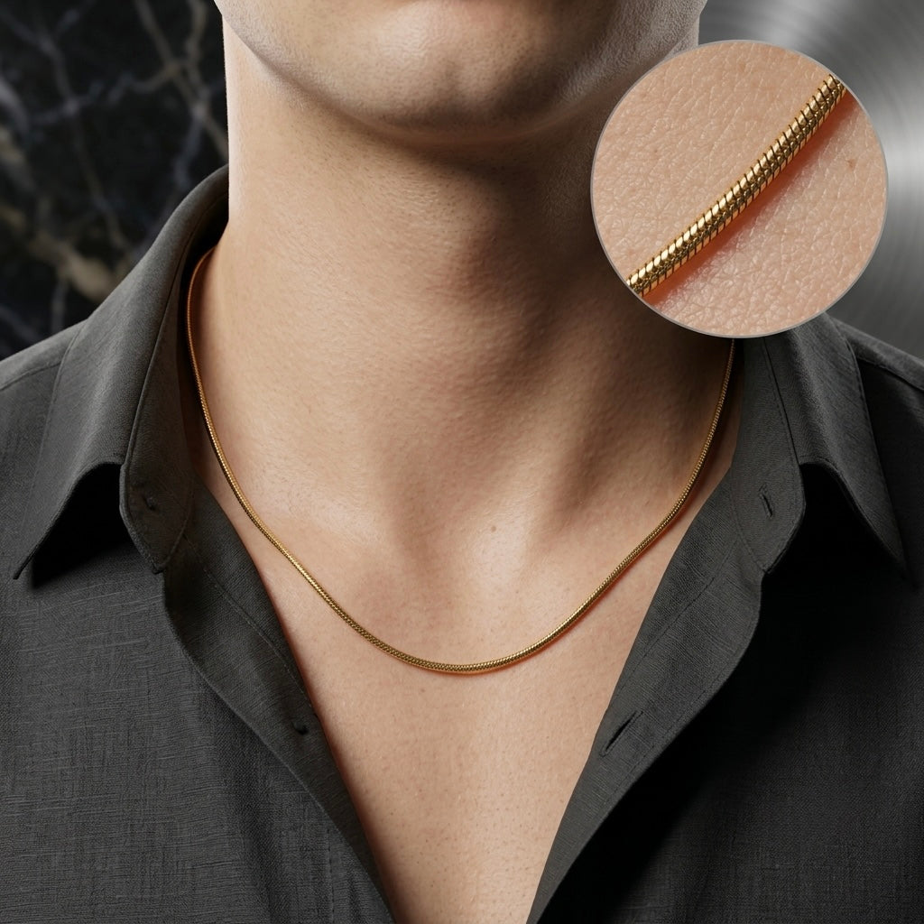 Sleek roundboxy chain