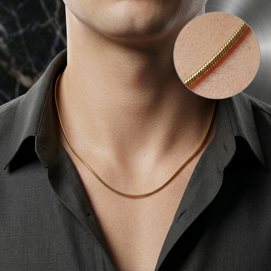 Sleek roundboxy chain