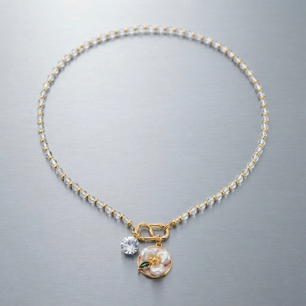 Pearl Blossom Necklace