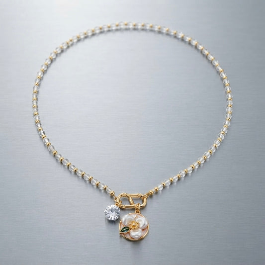 Pearl Blossom Necklace