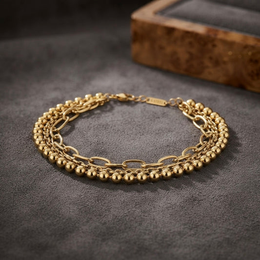 Layered Chain Bracelet