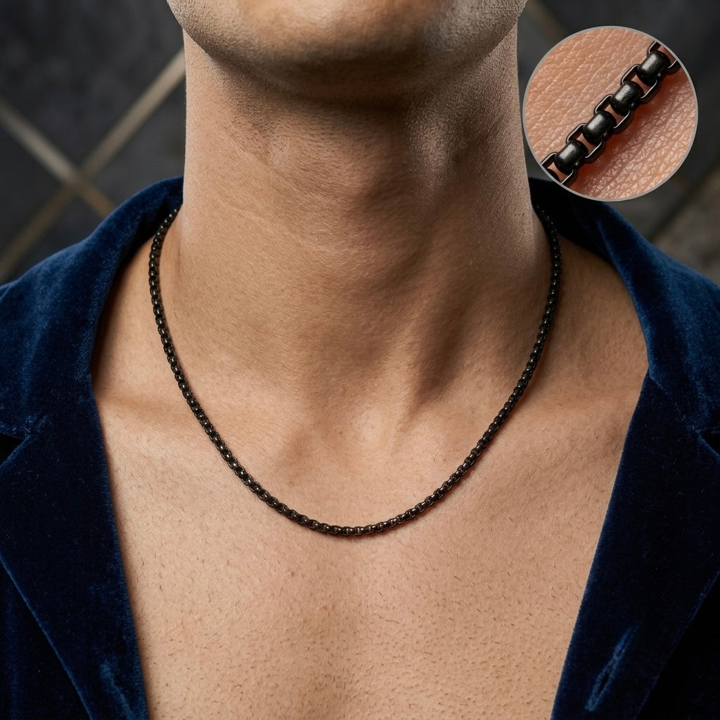 Slim cord chain
