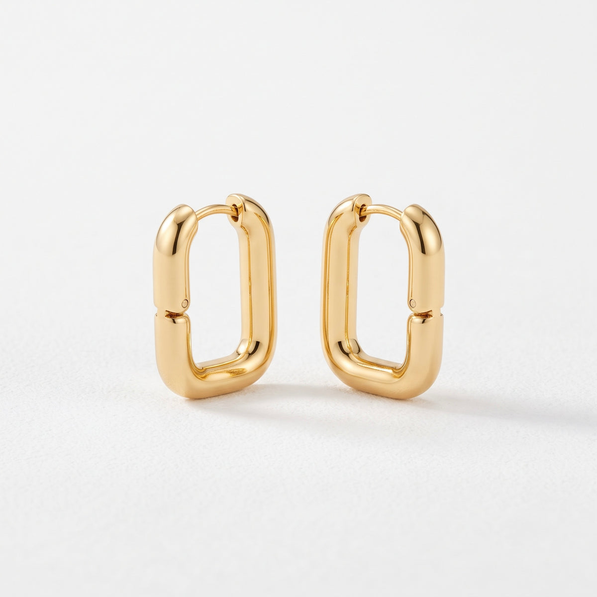 Rectangular hoop Earrings