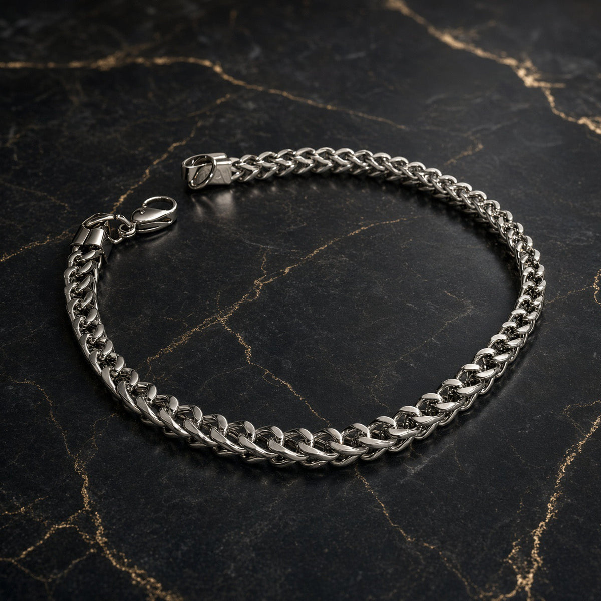 Silver crest Bracelet