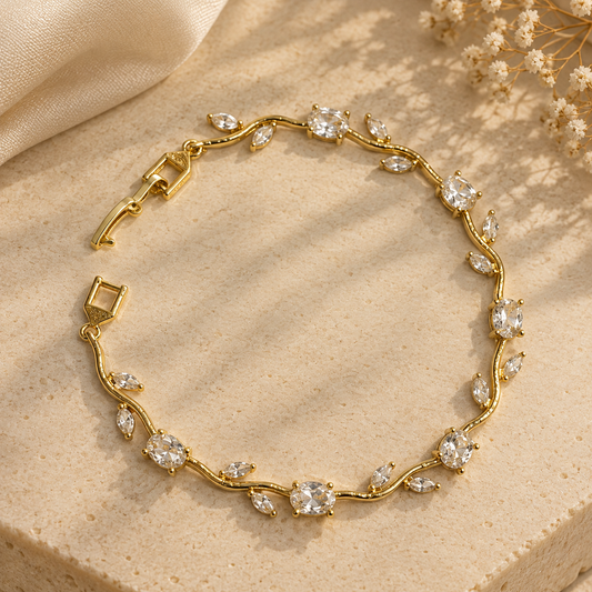 Tulip White Bracelet