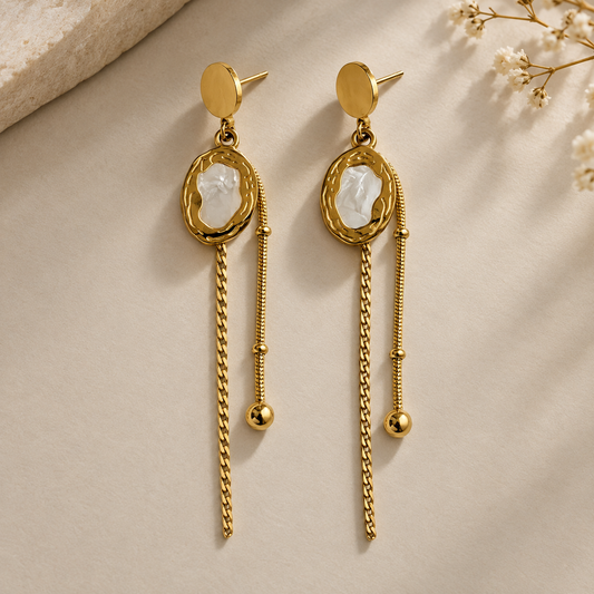 Cascade Tassel Earrings