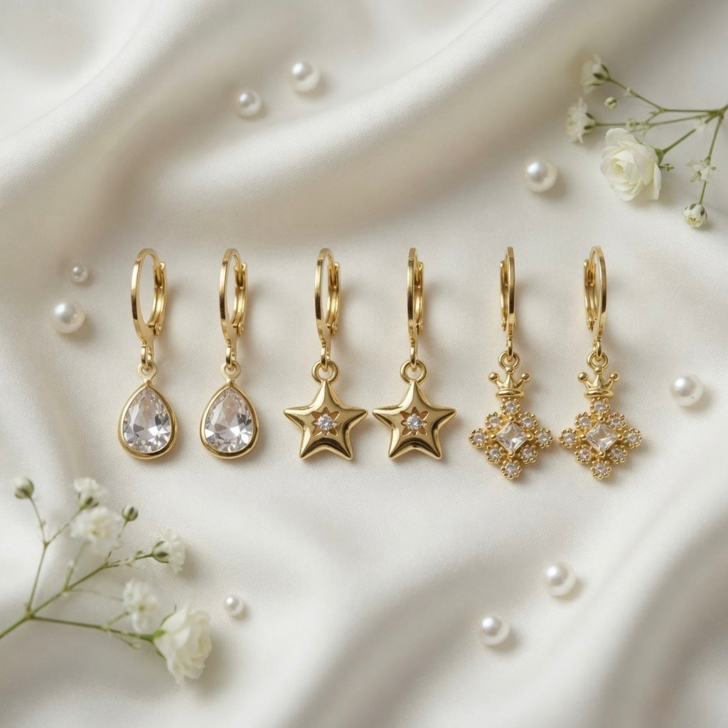 CZ drop bali set