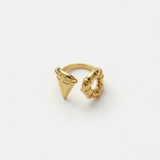 Twin cone ring