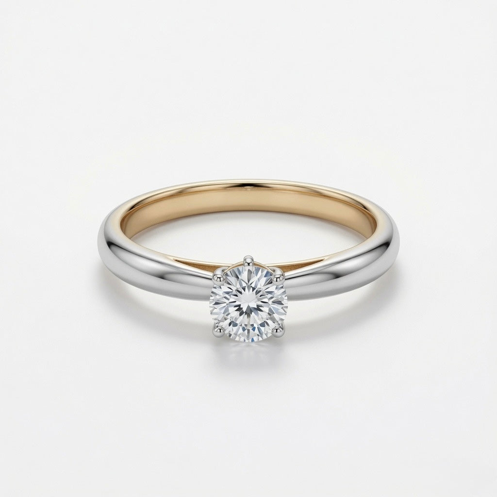 CZ band ring
